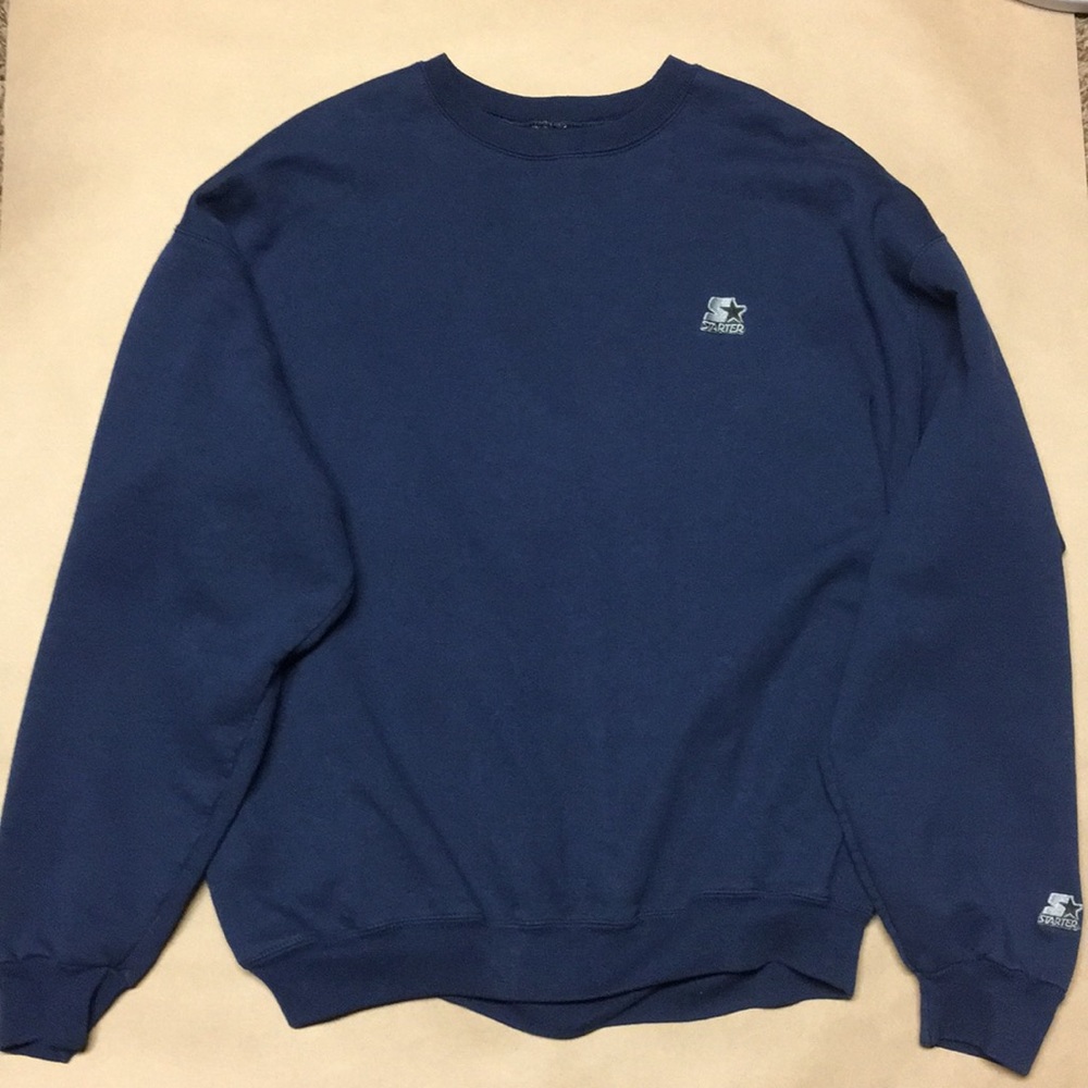 Vintage 90s Starter Navy Crewneck